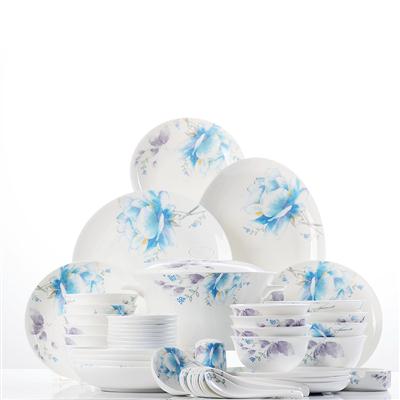调教少萝xx喷水免费观看48头聆听花开骨瓷礼品餐具套装